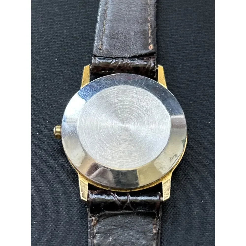WCI Gold Tone White Dial Women’s Quartz Watch